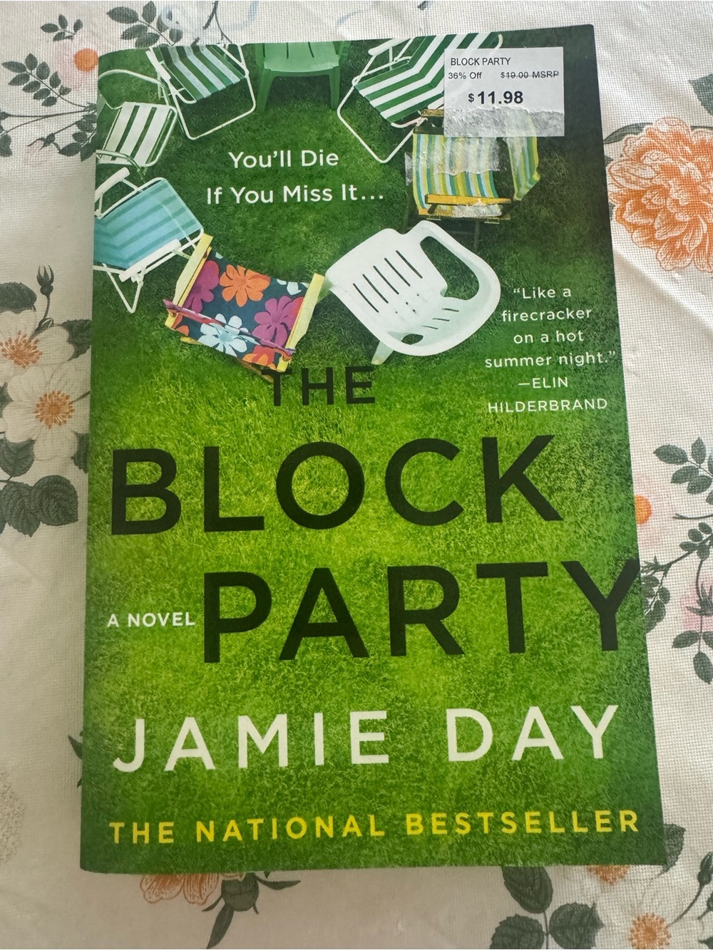 The Block Party by Jamie Day - Green Cover Paperback